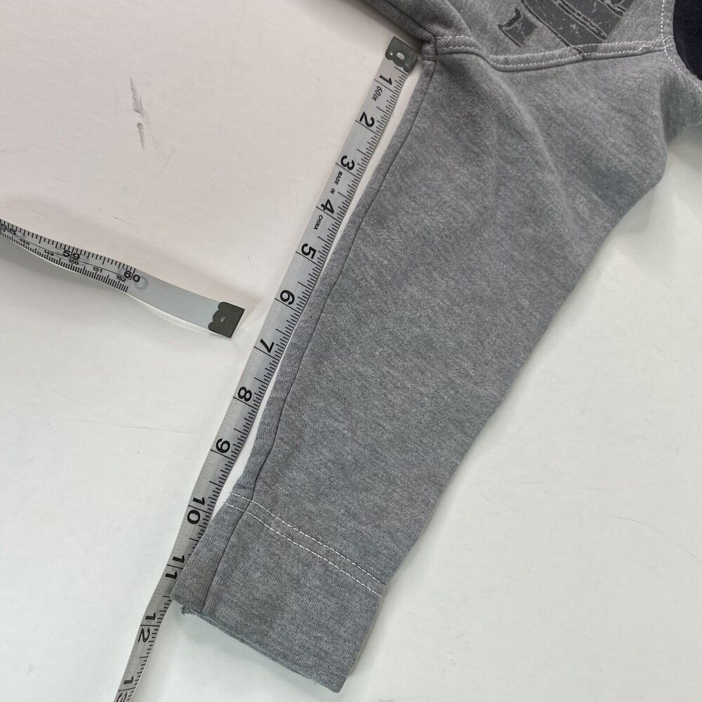 Harley Davidson Youth Girls Size 5 Hoodie Sweatshirt, Graphic Bedazzled, Grey - Picture 9 of 9